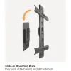 Equip TV Fali konzol - 650331 (37"-80", Max.: 35kg, álló vagy fekvő tájolás, fekete)