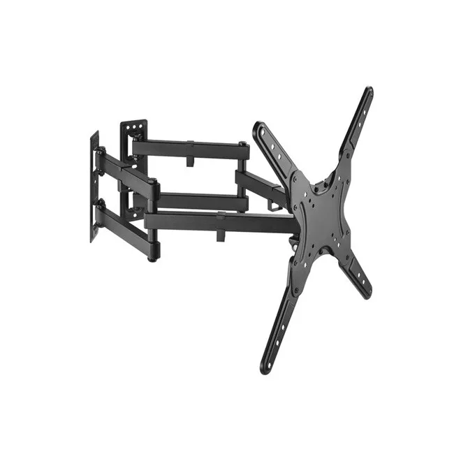 Equip TV Fali sarok konzol - 650328 (23"-55", Max.: 45kg, dönthető, forgatható, sarokba szerelhető, fekete)