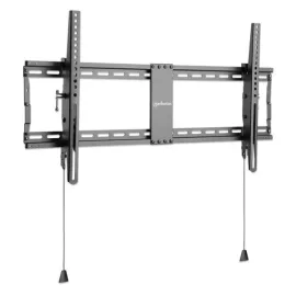   Manhattan TV állvány - Fali dönthető ultravékony TV állvány Fekete (max.VESA:800x400)(43"-100"-ig) 70kg teherbírás