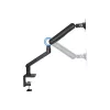 Equip Monitor Asztali konzol - 650184 (17"-35", 1 monitor, dönthető, forgatható, Max.: 10,5kg, fekete)