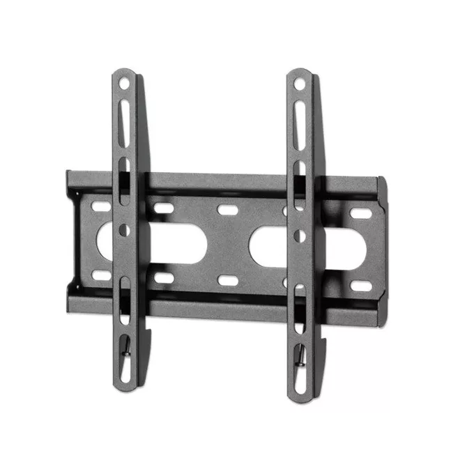 Manhattan TV állvány - Fali fix ultravékony TV állvány Fekete (max.VESA:200x200)(23"-43"-ig) 45kg teherbírás