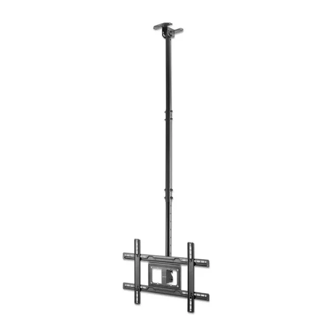 Manhattan TV Mennyezeti konzol - forgatható, dönthető, teleszkópos, 70cm-157cm-ig, 37" to 80", 50kg terhelhetőség