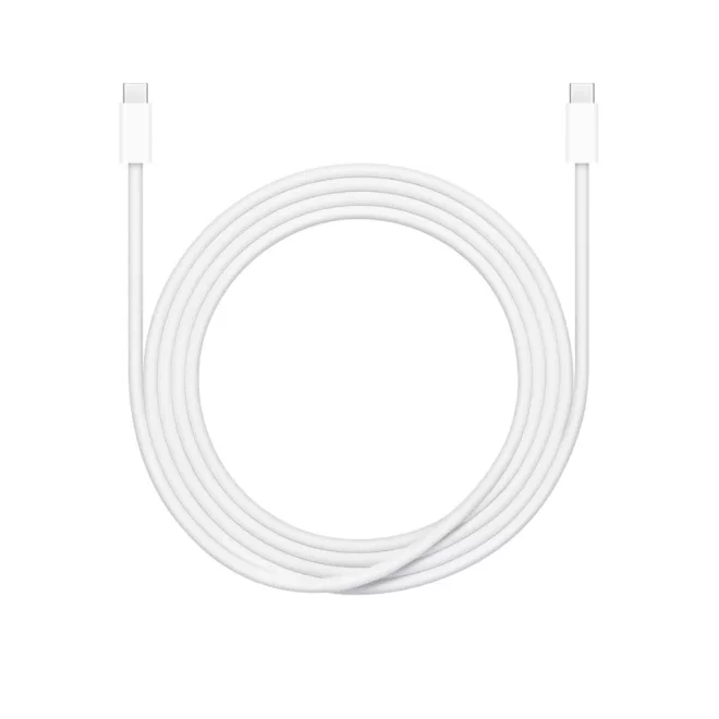 Apple iPhone-hoz 2 m USB-C – USB-C szőtt, cipőfűző mintás adat és töltőkábel (MYQT3ZM/A)
