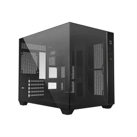   ID-Cooling Számítógépház - VIEW 500 (ablakos, venti nélkül, BTF, mATX, 1xUSB3.0, 1xUSB2.0, fekete)
