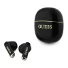 Guess fekete Bluetooth sztereó fülhallgató, True Wireless Stereo technológia, Töltőtokkal, Bluetooth 5.4