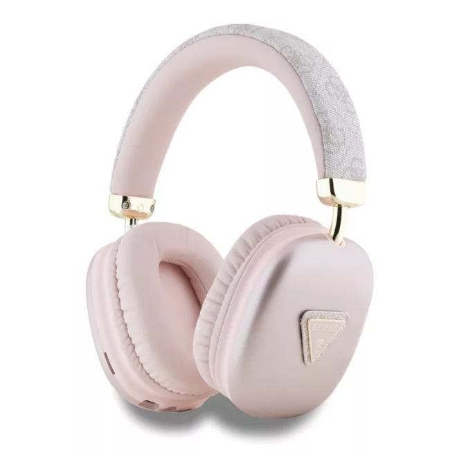 Guess vezeték nélküli, Bluetooth 5.3 fejhallgató, Pink