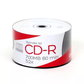   Omega 50db-os, CD-R írható lemez, 700MB, 80 perc, 52x sebesség, zsugor csomagolásban