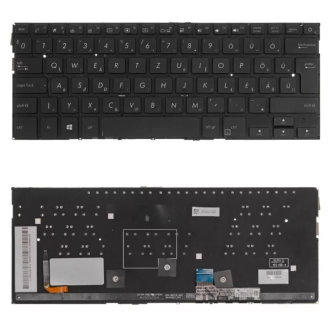 Asus ROG G771JW fekete-piros magyar Laptop billentyűzet