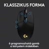 Logitech G203 LIGHTSYNC | Gamer egér | Fekete (910-005796)