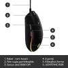 Logitech G203 LIGHTSYNC | Gamer egér | Fekete (910-005796)