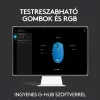 Logitech G203 LIGHTSYNC | Gamer egér | Fekete (910-005796)