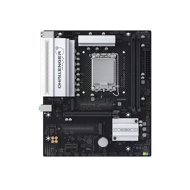 Maxsun Alaplap - Intel MS-CHALLENGER H810M 2.5G s1851 (H810, mATX, 2xDDR5 6400MHz, 2xSATA3, 2xM.2, HDMI, DP)