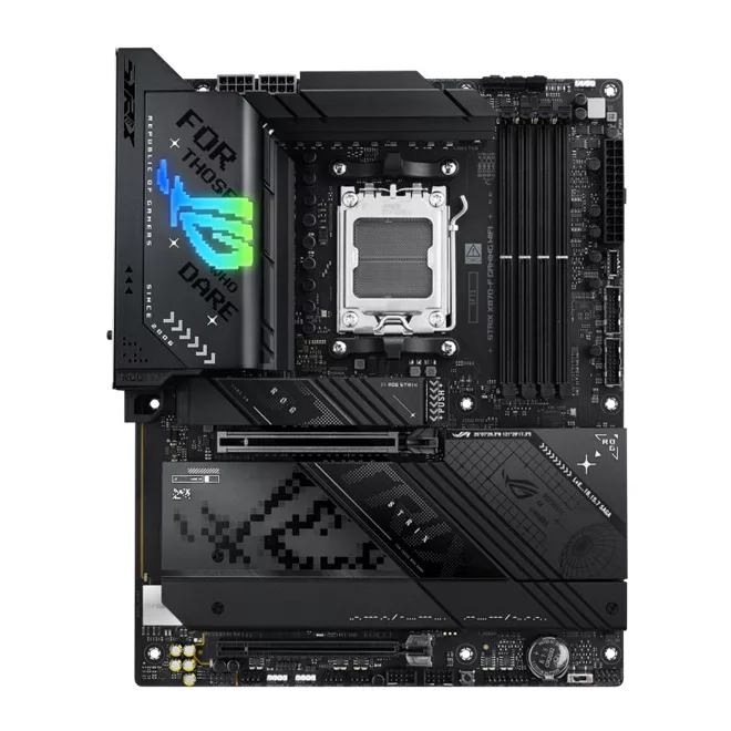 Asus Alaplap - AMD ROG STRIX X870-F GAMING WIFI AM5 (X870, ATX, 4xDDR5 8000+MHz, 2xSATA3, 4x M.2, HDMI+DP+USB4)
