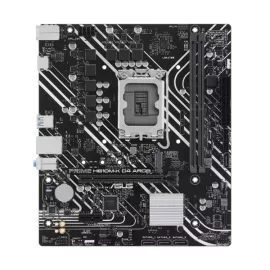   Asus Alaplap - Intel PRIME H610M-K D4 ARGB s1700 (H610, 2xDDR4 3200MHz, 4xSATA3, 1xM.2, HDMI)