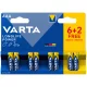 8db Varta Longlife Power AAA ceruza elem távirányítóhoz (LR03)