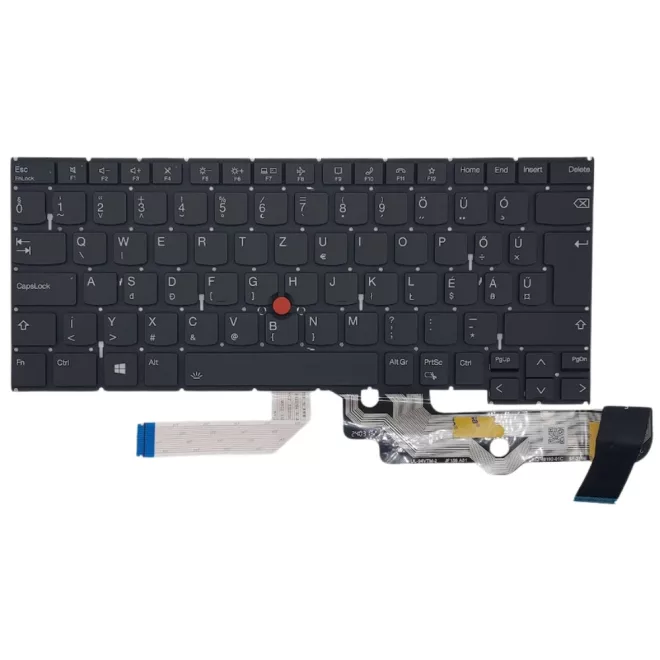 Lenovo ThinkPad T14s Gen 4 fekete magyar Laptop billentyűzet