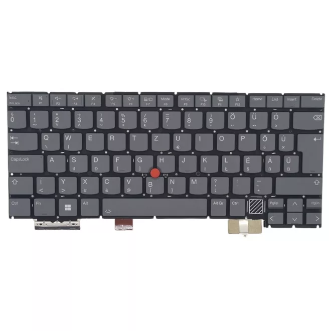 Lenovo ThinkPad X1 2-in-1 Gen 10 szürke magyar Laptop billentyűzet