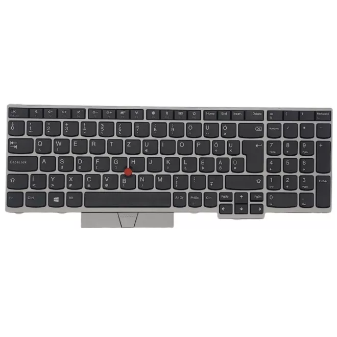 Lenovo ThinkPad Edge E580 fekete magyarított Laptop billentyűzet