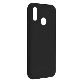 Huawei P20 Lite fekete szilikon telefonvédő tok (1.2mm)