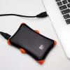 Silicon Power 2TB külső (USB 3.2) ütésálló külső winchester, HDD, fekete-narancs, (Armor A30) (SP020TBPHDA30S3K)