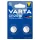 2db Varta CR2016 CMOS gomb elem, 3V-os