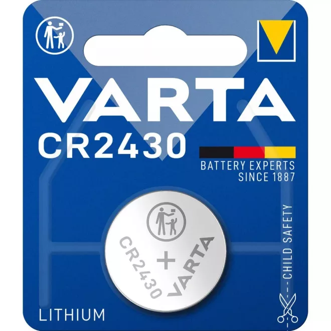 Varta CR2430 Lítium gomb elem, 3V-os