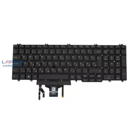 Dell Precision 3540 fekete magyar Laptop billentyűzet