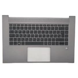   HP ZBook 15S G8 (ZB15SG8) gyári új szürke - fekete magyar billentyűzet modul (M74258-211)
