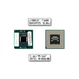 Intel Celeron Dual Core T1600 1667MHz használt CPU (SLB6J)