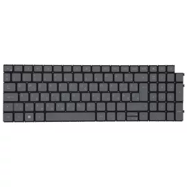   Dell Latitude 3520, Vostro / Inspiron 3510, 3520, 5510, 5515, 7510 MAGYAR háttér-világításos szürke laptop billentyűzet