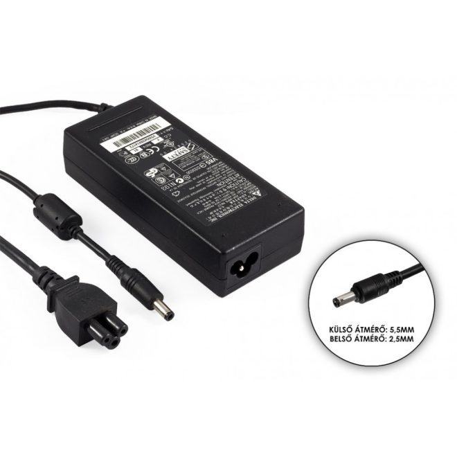 Toshiba PA3380U-1ACA, PA3380E-1ACA 19V 4,74A használt töltő 