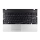 Samsung NP-300 NP300E5A, NP300E5Z gyári új ezüst-fekete magyar billentyűzet modul hangszóróval és touchpaddel (Win7) (BA75-03416Q, BA75-03845Q)