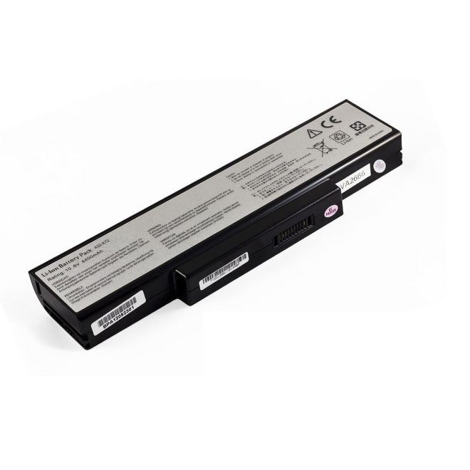Asus N73 N73JF Laptop akkumulátor, új, gyárival megegyező minőségű helyettesítő, 6 cellás (4400mAh)