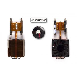   Fujitsu-Siemens Amilo A7620, D8830, L6820 használt komplett hűtő ventilátor egység (FS7005M2B, FD057010HB)