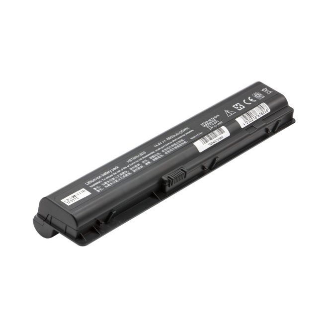 HP Pavilion DV9300 Laptop akkumulátor, új, gyárival megegyező minőségű helyettesítő, 12 cellás (6600mAh)