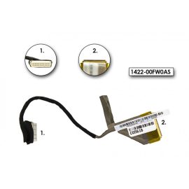   Asus K50AB, K50IJ használt LCD kijelző kábel (1422-00G10A9, 1422-00FW0AS)