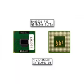 Intel Pentium M740 1730MHz használt CPU (SL7SA)