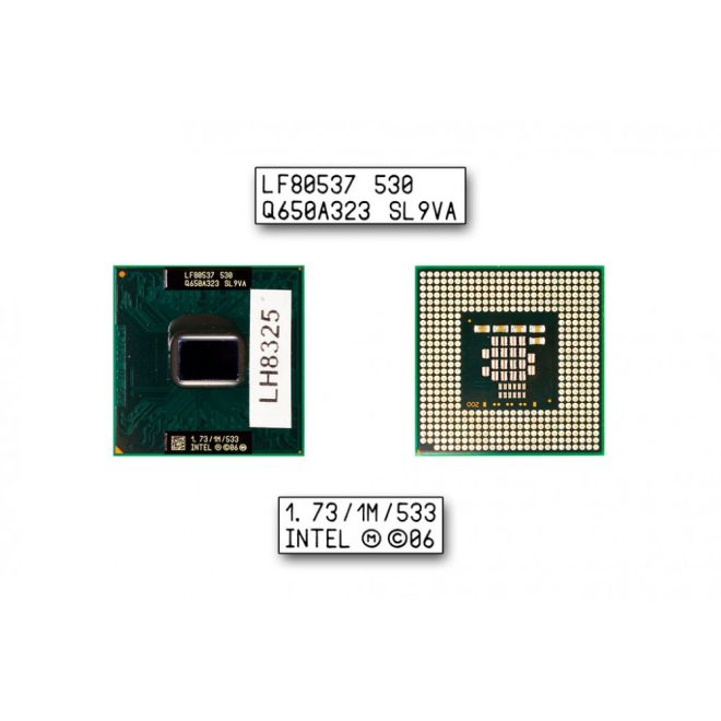 Intel Celeron M530 1730MHz (Socket M) használt CPU (SL9VA)