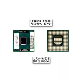 Intel Dual Core T2080 1730MHz használt CPU, SL9VY