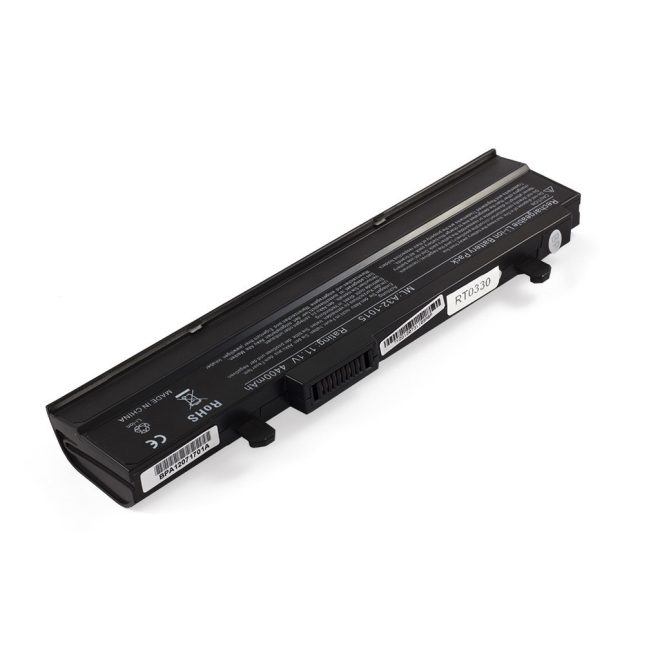 Asus EEEPC 1016 Laptop akkumulátor, új, gyárival megegyező minőségű helyettesítő, 6 cellás (4400mAh)