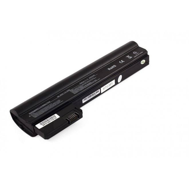 HP Compaq Mini CQ10-100 Laptop Akkumulátor, új, gyárival megegyező minőségű helyettesítő, 6 cellás (4400mAh)