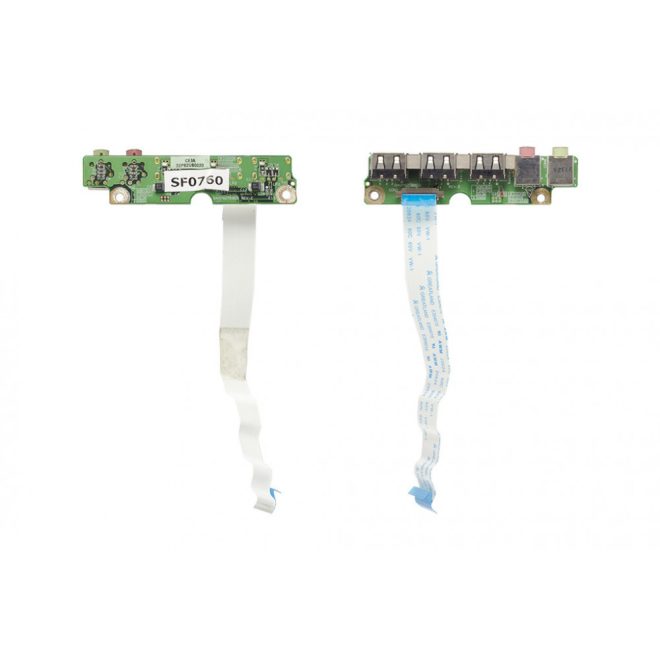 Packard Bell Ares GM2 használt Audio és USB panel (32PB2UB0010)