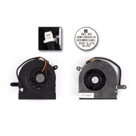   Toshiba Satellite A200, A205, A210, A215 gyári új hűtő ventilátor, beszerelési lehetőséggel, (UDQFZZR29C1N)