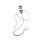 HP Pavilion dv5-1120 használt WiFi antenna (DQ6J1500200)