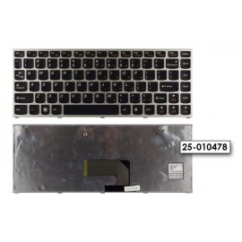 Lenovo IdeaPad U460 ezüst US angol Laptop billentyűzet