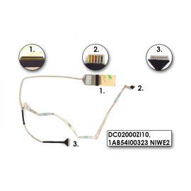   Lenovo IdeaPad G560, G565, Z560 gyári új kijelző LCD kábel (DC02000ZI10)