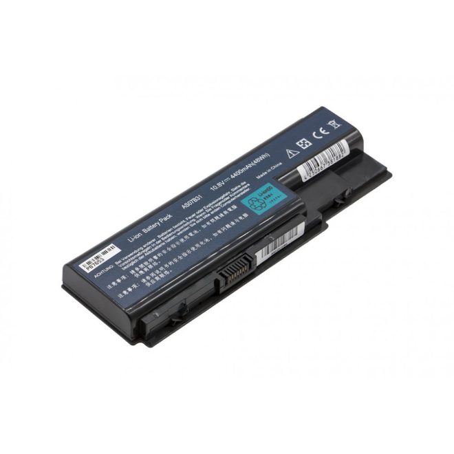 Packard Bell EasyNote LJ67 Laptop Akkumulátor, új, gyárival megegyező minőségű helyettesítő, 6 cellás (4400mAh)
