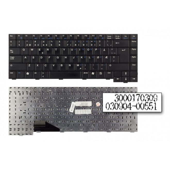 Packard Bell MIT-GHA20, EasyNote M5 használt norvég billentyűzet (3000170309)