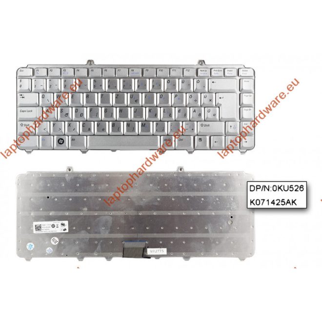 Dell Vostro 500 ezüst magyar Laptop billentyűzet