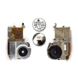   Toshiba Satellite A60, A65 használt komplett hűtő ventilátor egység (V000041850, UDQF2RH51C1N)